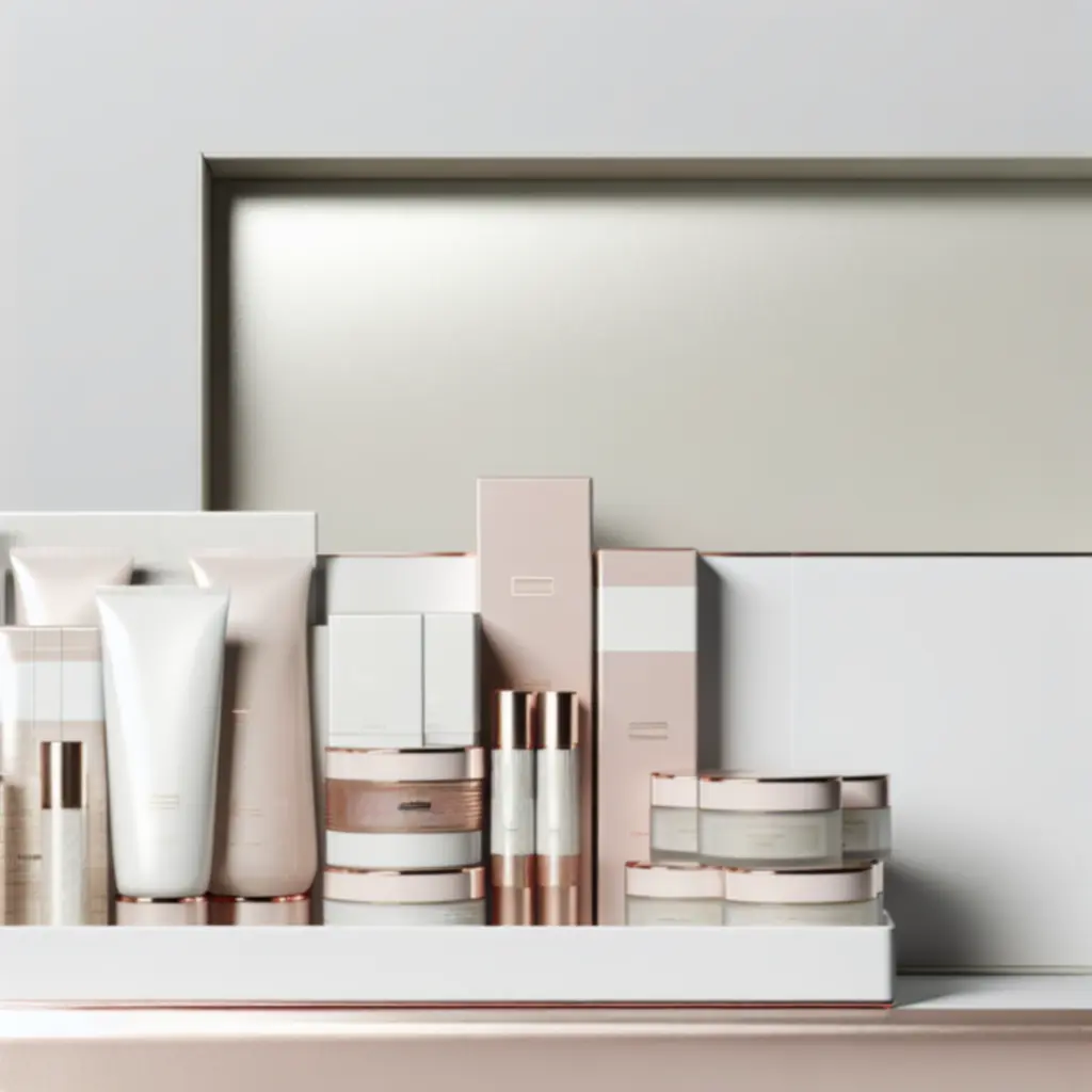 Promocyjny zestaw kosmetyków do pielęgnacji i makijażu MyEcoCosmetic w eleganckim opakowaniu