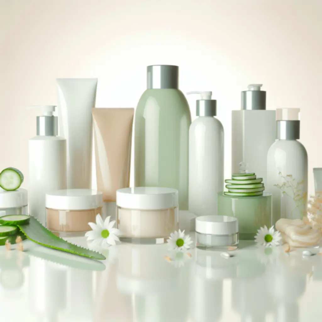 Różne typy skóry i kosmetyki pielęgnacyjne